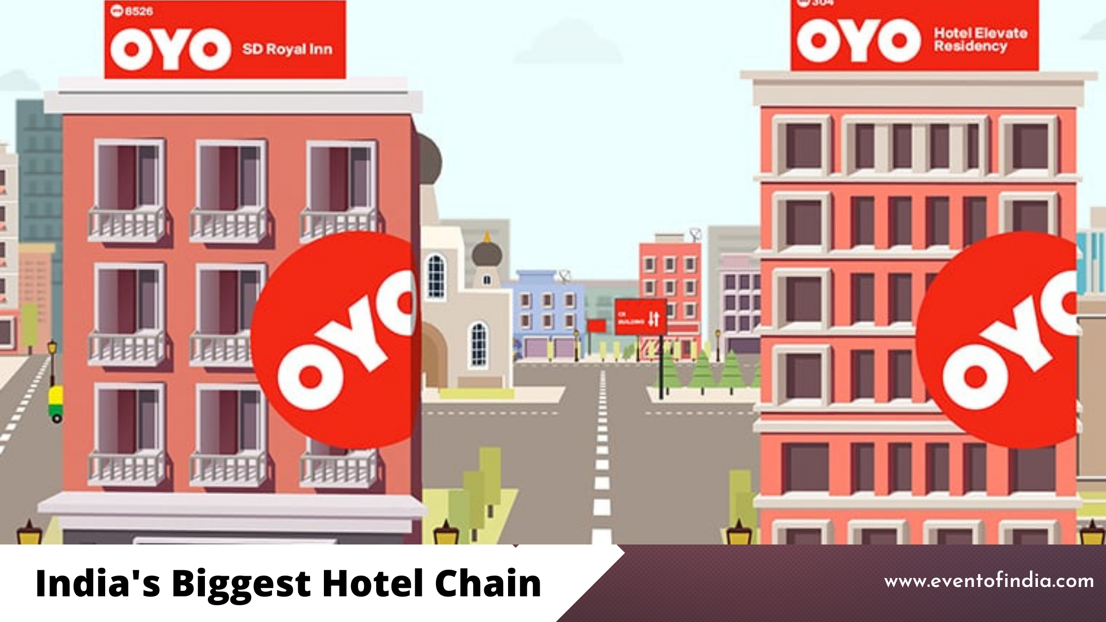 India’s biggest hotel chain:   OYO